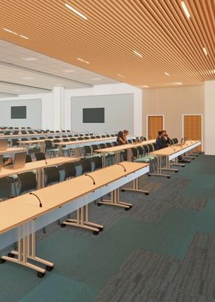 Interior rendering of the upcoming COM building